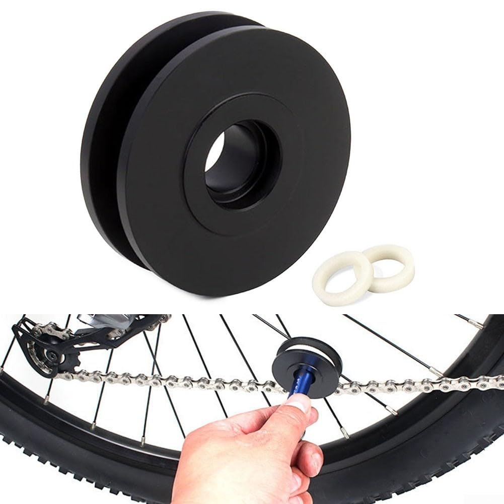 QOXEZY Fahrradkettenhalter, 12 mm Steckachse, Kettenhalter, für , Rennrad, Thru Axle Chain Keeper schützt Kettenrahmen Sonstiges