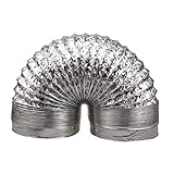 CANIGHT Tubo Flessibile Di Scarico Del Ventilatore Del Condotto Del Foglio Di Alluminio Spesso Da 170 Mm Di Per Il Di Ventilazione Ermetico Dell'asciugatrice Miglioramento Della Casa