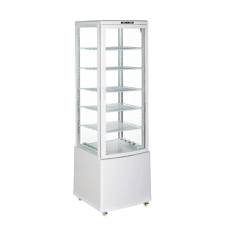 Hijiru 4面ガラス冷蔵ショーケース HJR-FG60SWT Hijiru 4面