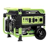 Green-Power America Portable Generator 13000 Watt,Gasoline Powered,Recoil/Electric Start, 12V-8.3A Charging Outlets, Home Back Up & RV Ready