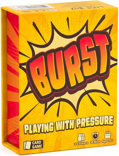 Lost Boy Entertainment Burst - Card Games - Family Party - Game Night - for Kids 10 and Up - Games for Adults