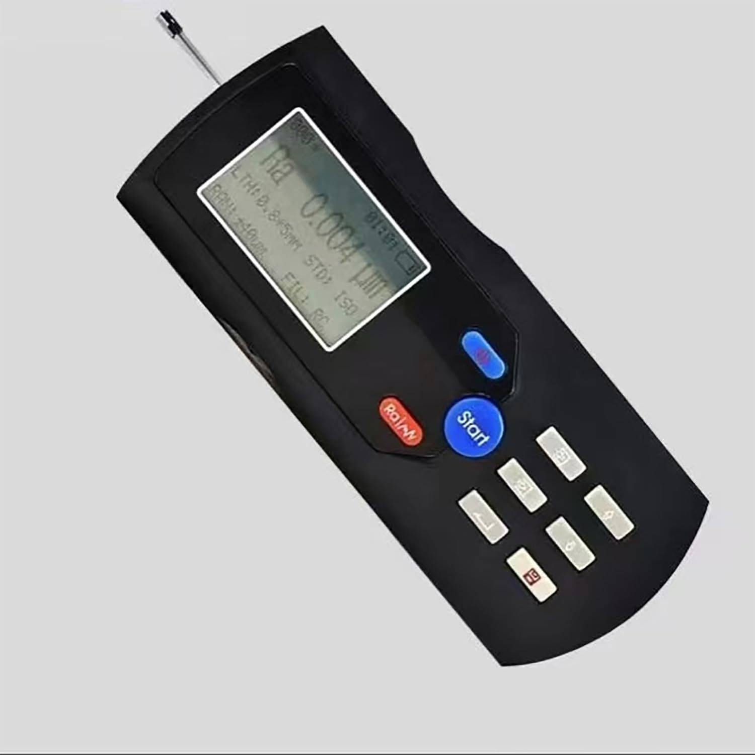 ERICAT Tester di Rugosità Superficiale, Profilometro per Superfici Metalliche con Schermo LCD, Campo di Misura di 0,025μm-12,5μm E Risoluzione del Display di 0,001μm, per La Costruzione Navale