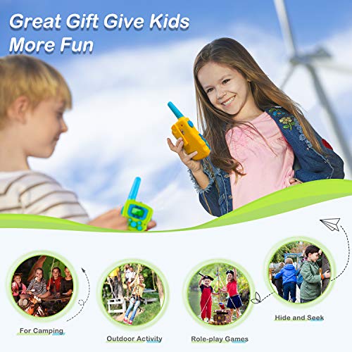 image for Obuby Kids Walkie Talkies 3 KMs Long Range 2 Way Radio 22 Channels for