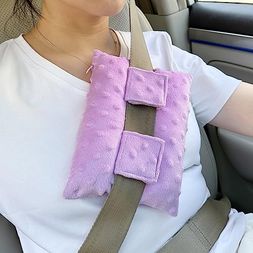 Image of Little Port Pillow Heart Surgery Pillows for Chemo Port After Open Heart Surgery Recovery Gifts Bypass Pacemaker Must Haves Protector Cushion Minky Dot Lavender