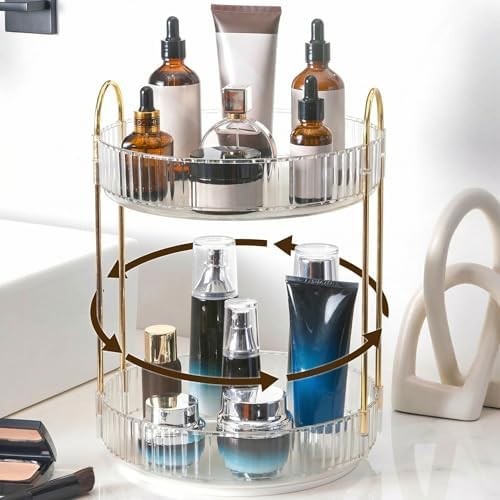 Organizador de Maquillaje Giratorio de 360 Grados,Organizador de ...