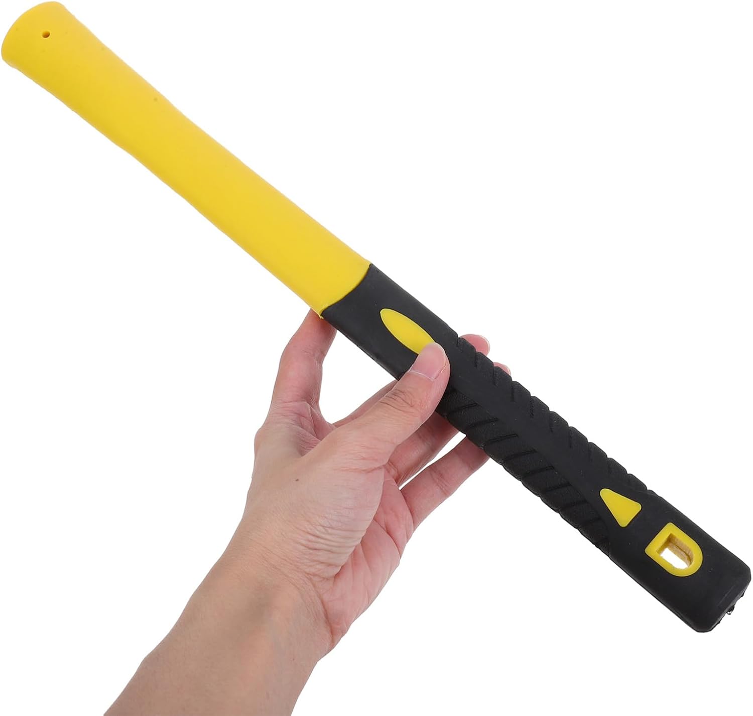 Fiberglass Replacement Hammer Handle 15.19 Inch Shockproof Ergonomic Grip for Heavy Duty Hammers and Mallets Tool Handle for Repair and Construction