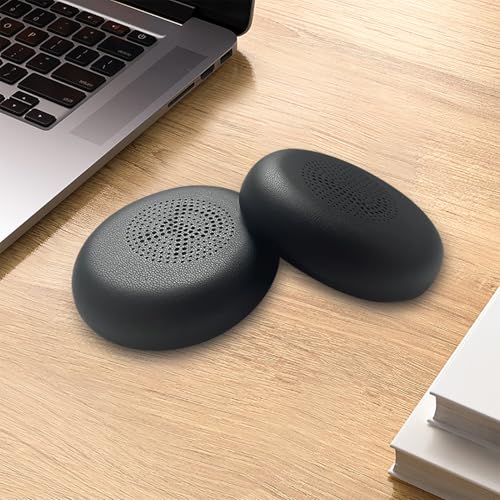 Almohadillas de repuesto para auriculares Jabra Evolve2 65 (65MS 65UC USB)/Evolve2 40 (40UC 40MS USB)/Elite 45h, cojines para auriculares On-Ear (Negro) miniatura 6