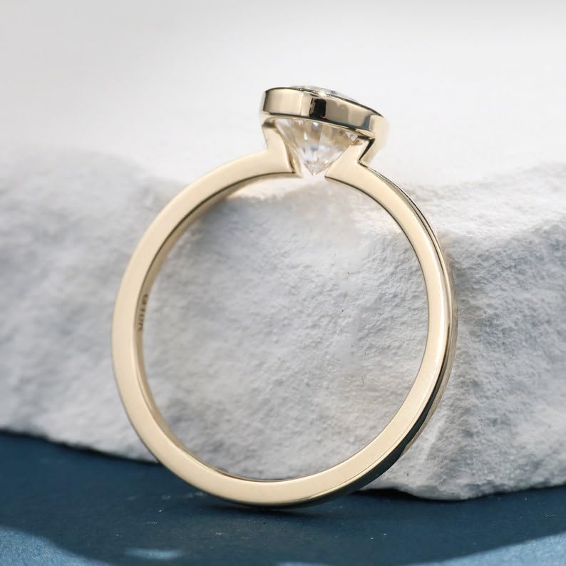 Bague moissanite en argent, le cadeau idéal pour sceller une promesse unique