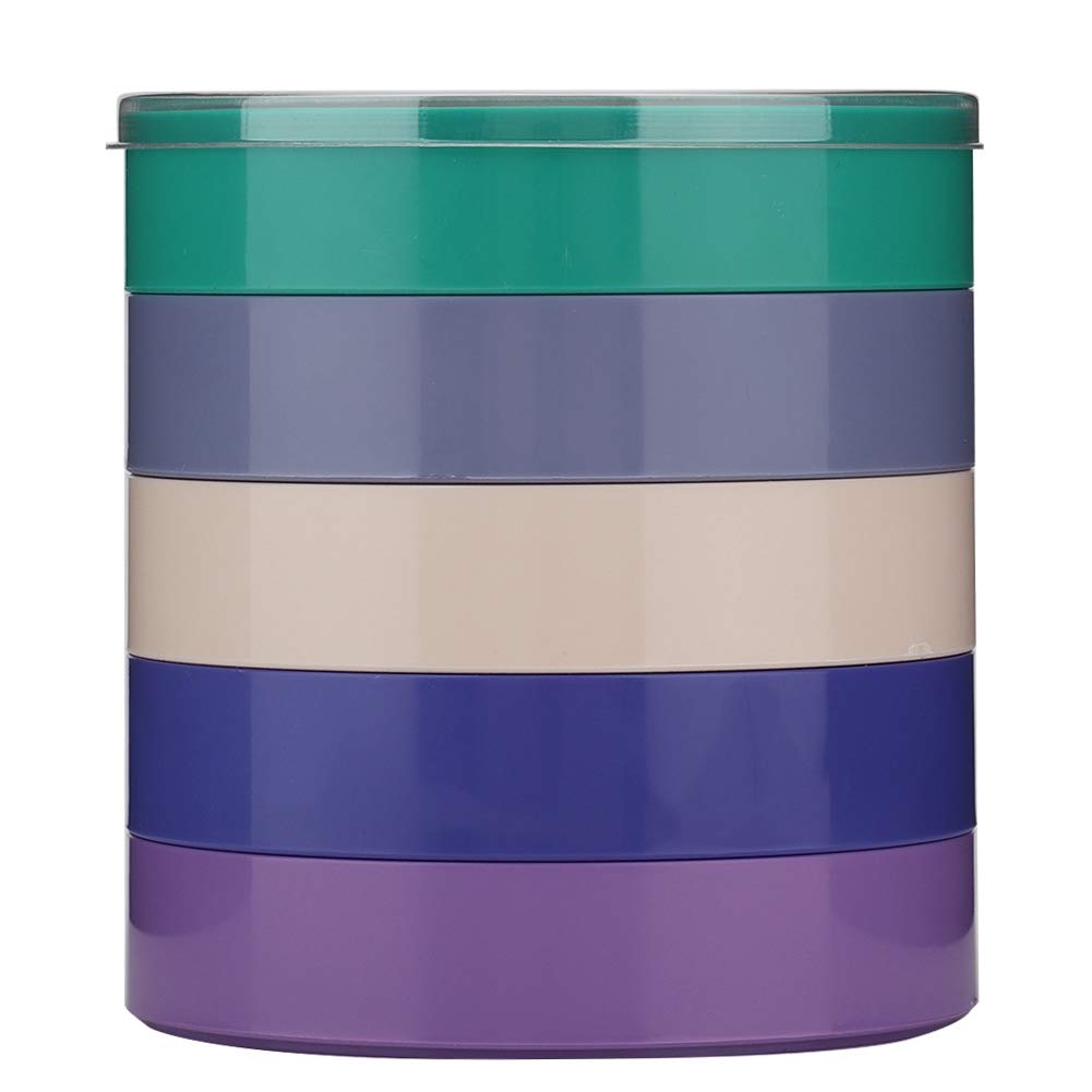 5 Layer Watch Parts Storage Box, Craft Material Container Storage Screw & Watch