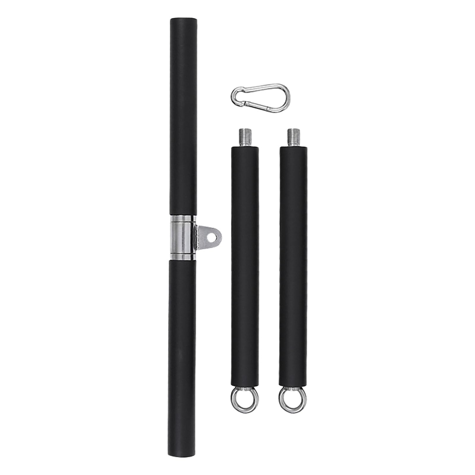 Woedpez Strength Workout Handle Detachable Fitness Pull Down Rod Strength Training Equipment for Gym Cable Machine Homes Gym Pulley Cable Machine Attachment