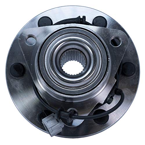 [Set Of 2] Longgo 515066 Premium Front Wheel Hub Bearing Assembly Compatible With 2004-2007 Qx56 | 2005-2007 Armada | 2004 Pathfinder | 2004-2007 Titan | 6 Lugs W/Abs | 29 Spline #TOP2