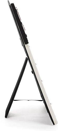 Miniatura 3 de DEMDACO 5004830116 You Make This House a Home - Marco de fotos de gres negro, blanco y rojo con capacidad para fotos de 5 x 7 pulgadas