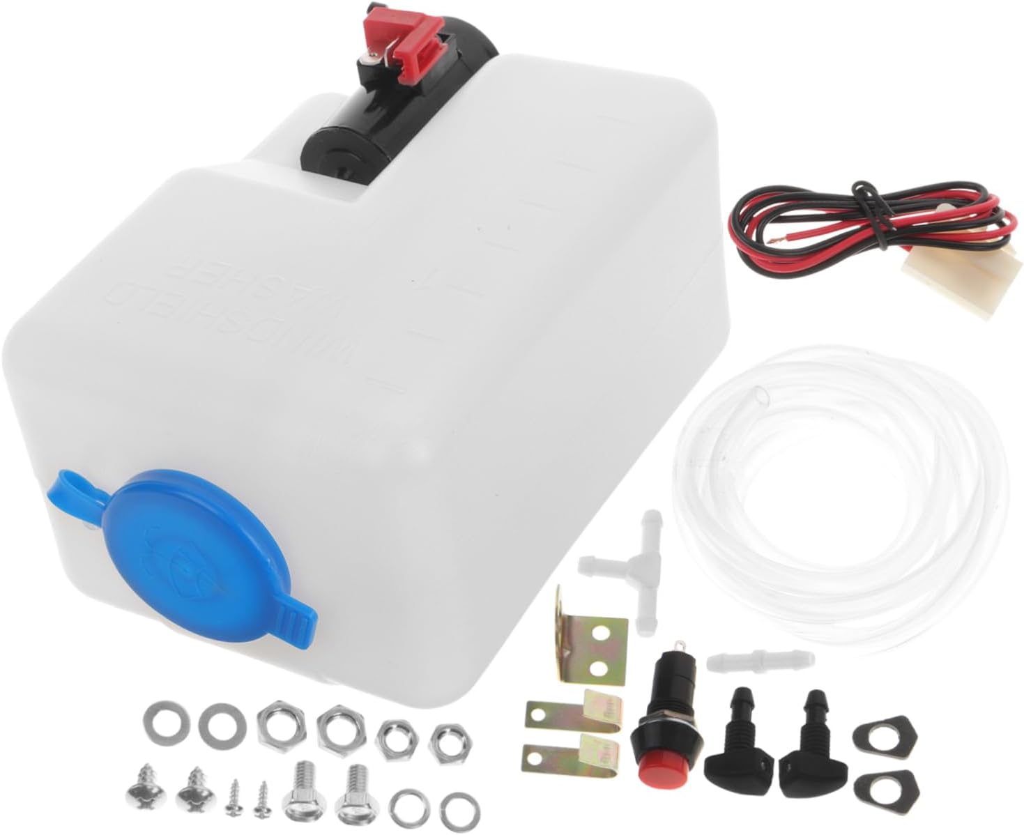 4sets Windshield Washer Fluid Tank Reservoir Bottle Kit Easy to Use and Install
