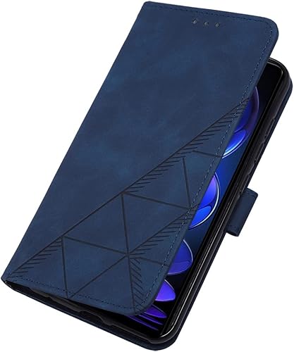 Miniatura 6 de IMEIKONST Funda para Redmi Note 12 Pro Plus, piel sintética de alta calidad, tipo cartera, con función atril, tarjetero y cierre magnético, funda