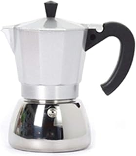 HYCy Machine à Expresso de Style Italien Moka Pot Cafetière Traditionnelle sur cuisinière en Aluminium Disponible en 4 et 9 Tailles de Tasse (Couleur : Rouge, Taille : 16,5 x 20,5 cm) (