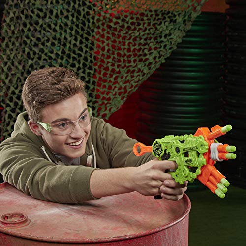NERF Lança Dardos Zombie Alternator - E6188 - Hasbro, verde