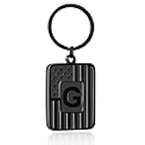 Miss Chipmunk Easter Basket Stuffers- Initial Keychain Gifts for Men,Letter American Flag Keychain for Men Him Dad