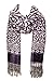 Celtic Weave Scarf, Irish Style Pashmina Scarf, Purple