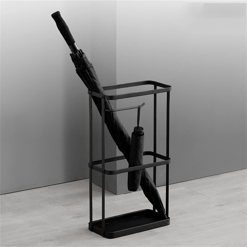 Iron Umbrella Stand Hotel Office Entrance Furniture Rain Gear Umbrella Tube Home Decor Accessories