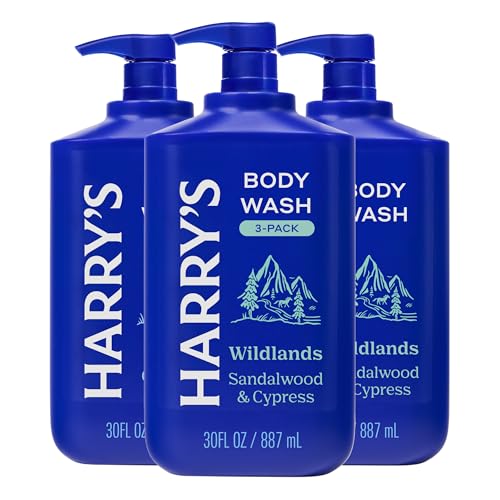 Harry's Men's Body Wash - Wildlands - 30 fl oz - Shower Gel for Men - No Parabens, Sulfates, or Dyes (Pack of 3) - image 1