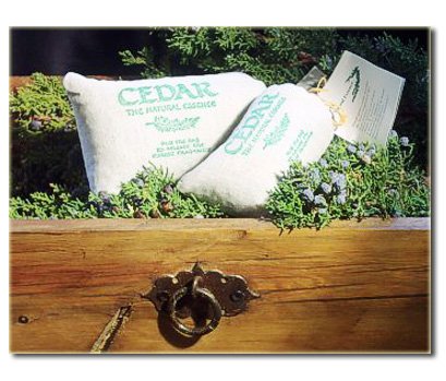 Paquete de Sachets de Agujas de Cedro Verde 8oz (100) miniatura 1