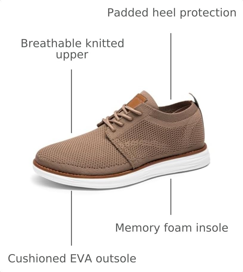 Bruno Marc Men's KnitFlex Breeze Casual Dress Sneakers - Image 4