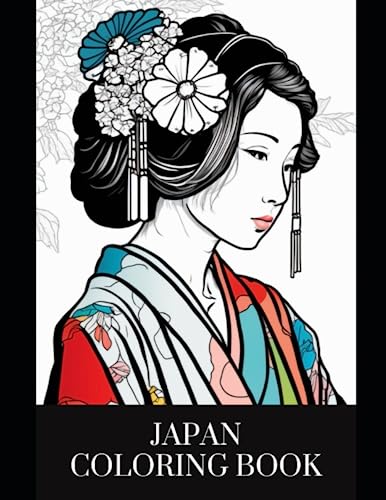 Japan Coloring Book