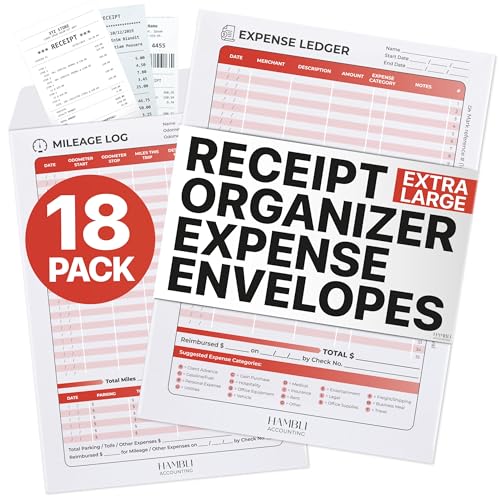 Extra Large Receipt Envelope & Receipts Organizer