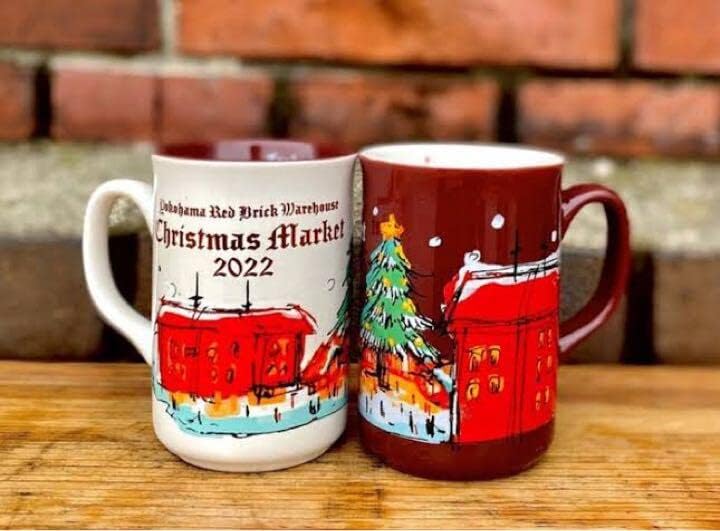 横浜赤レンガ倉庫クリスマスマーケット 限定マグカップ 2024年 横浜赤