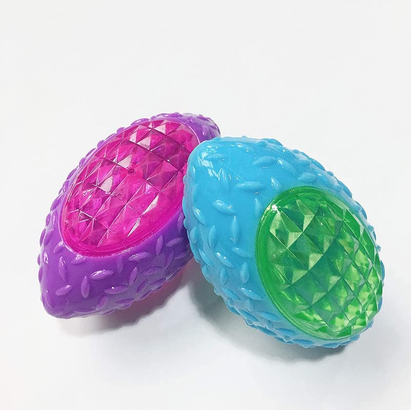 PSK PET MART 1Pc LED Lighting Rubber Squeaky Chew Rugby Dog Toy, for Small and Medium/Adult Dogs Chew Toys (Pack of 1) (B09W16Z6BM) Amazon Price History, Amazon Price Tracker