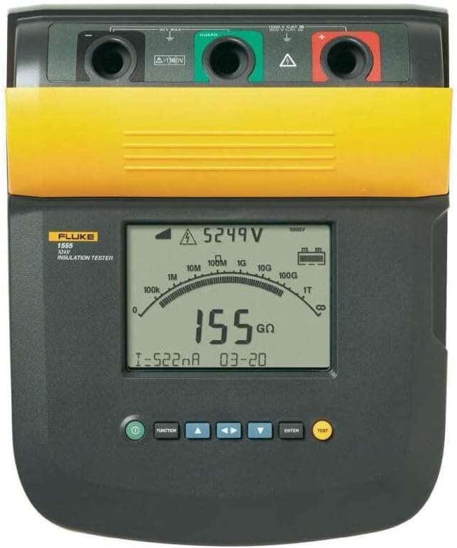 Fluke Industrial Fluke 1555/Kit Insulation Resistance Tester Kit, 10kV
