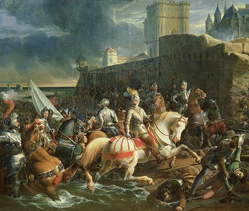 La Prise de Calais de François Edouard Picot Moderne Art Impression d'Art 60x90