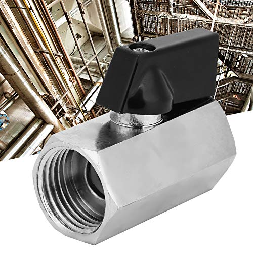 Mini valvola a sfera in ottone da 1/2 NPT femmina...