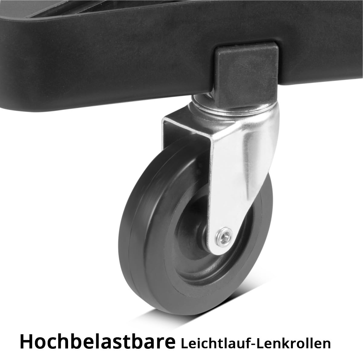 STAHLWERK Taburete de Taller WRH-57 ST con Capacidad de Carga de 120 kg Asiento de Taller | Silla de Taller | Taburete rodante | Taburete de Trabajo | Asiento con Ruedas para Taller con Ruedas de