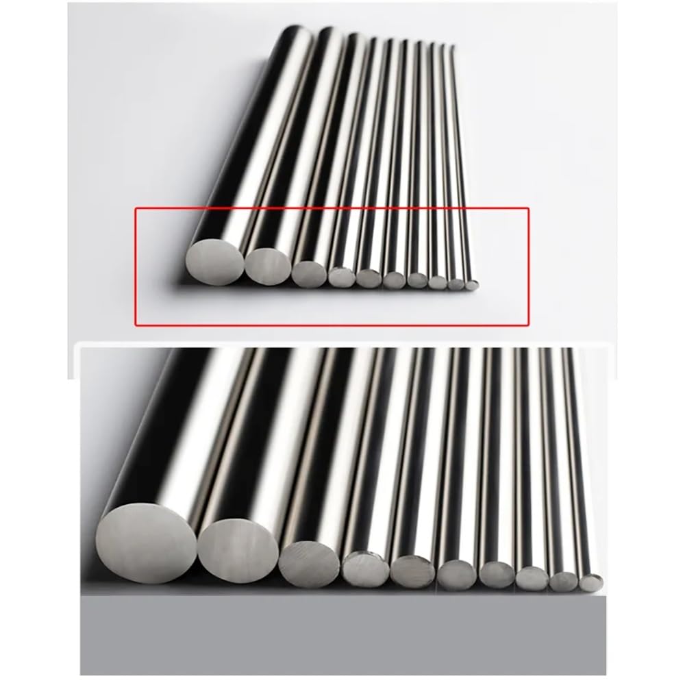 1 Szt. Pręty Ze Stali Nierdzewnej 304, Średnica 2/3/4/5/6/8/10mm, Długość 100-500mm Gładkie, Proste Metalowe Metryczne Pręty Z Okrągłym Wałem(10mm,500mm)