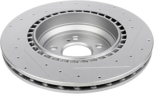 Miniatura 3 de Kit de rotores de freno SCITOO - (2) rotores de freno ranurados traseros para Ford Explorer 2002-2010 para Ford Explorer, 2007-2010 para Ford