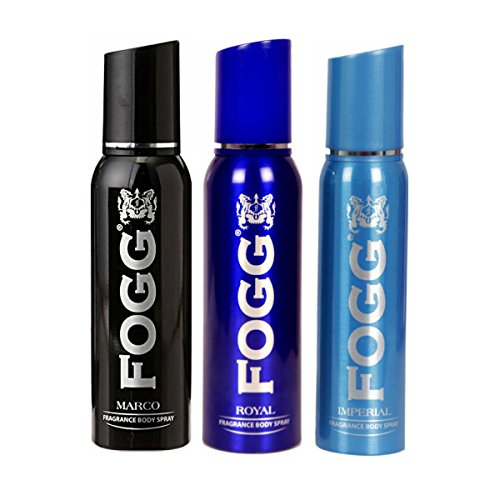 Fogg Marco & Royal & Imperial Deodorant For Men(Pack Of 3)(100Gms/120Ml Each)