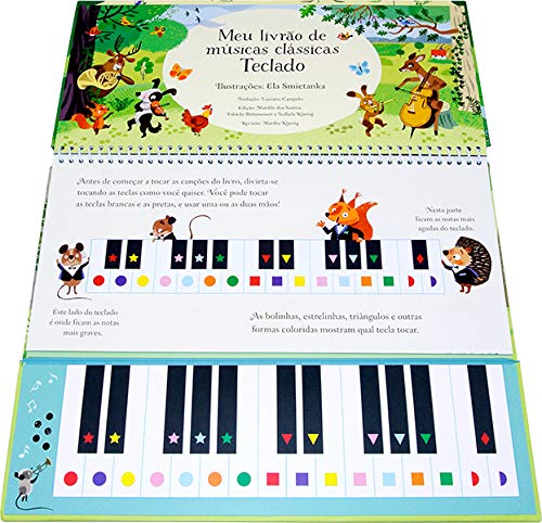 TECLADO: MEU LIVRÃO DE MÚSICAS CLÁSSICAS