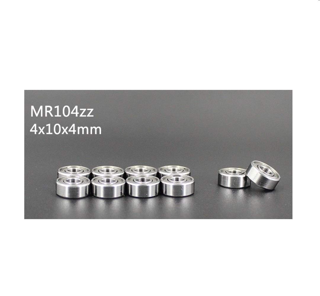 Łożyska kulkowe głębokie Łożyska MR104ZZ ABEC-1 4X10X4mm Miniaturowe łożyska kulkowe WML4010ZZ L-1040ZZ