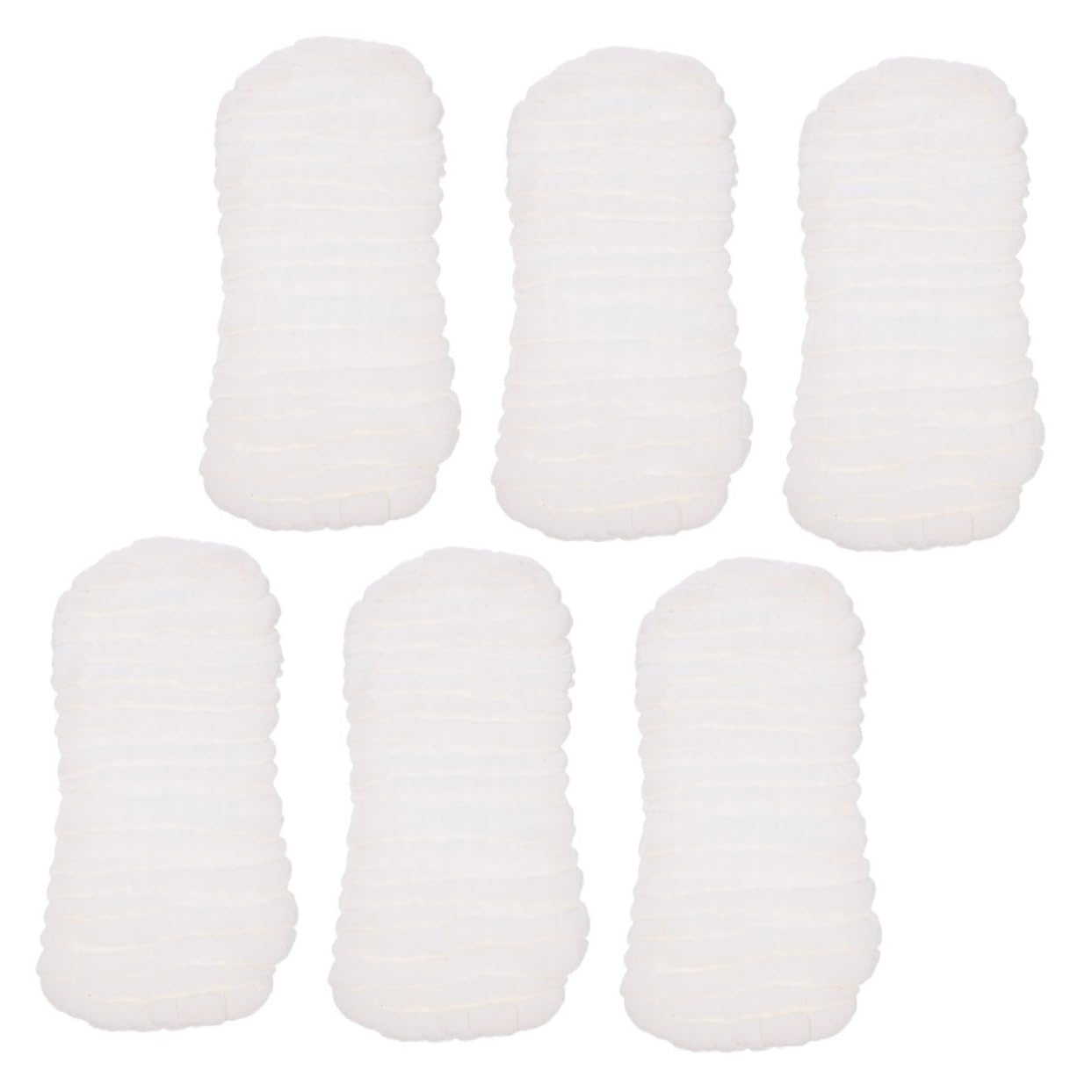 ibasenice 6pcs Washable Cotton Diaper Liners Cozy Diapers Liners for Newborns Soft Breathable Reusable Washable Inserts