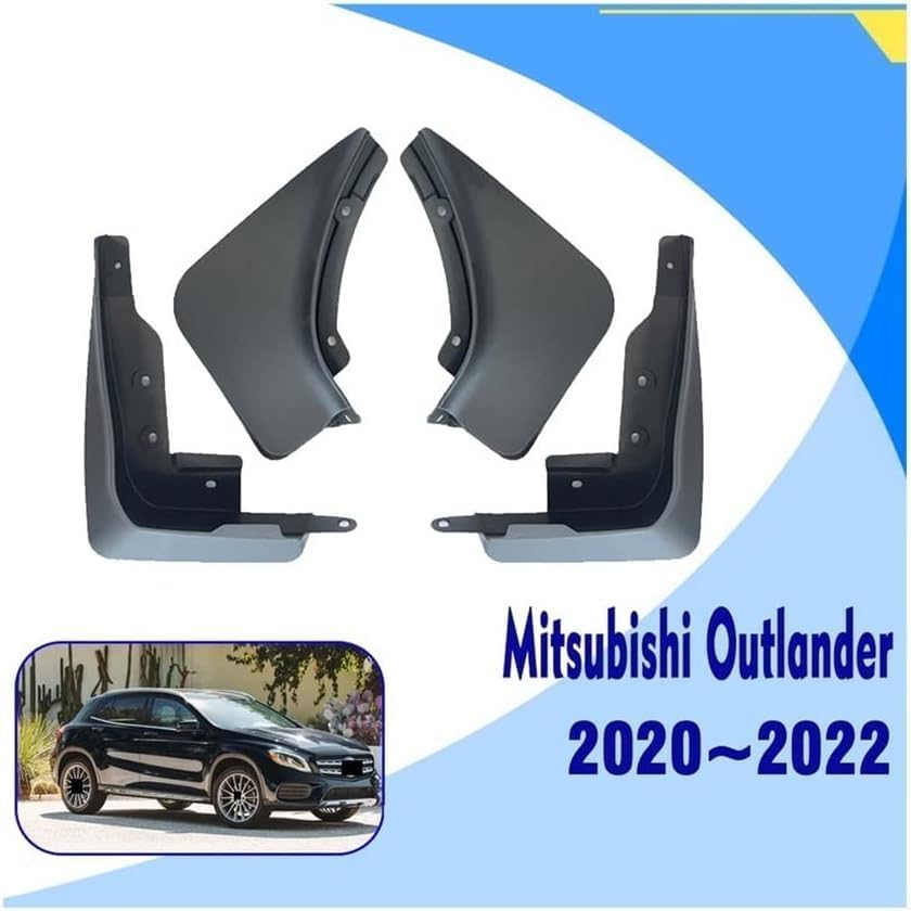 Car Mud Flaps Guard Splash Set Car Accessories Splash Guard Fender Mudguard Compatible with Mercedes Benz GLA H247 2020 2021 2022