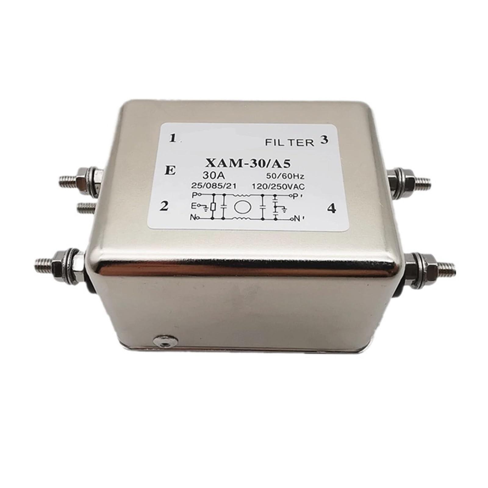 Filtro de potencia XAM-30-A5 monofásico que soluciona reinicios por interferencias 220V