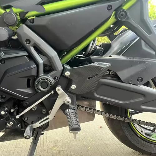 Repose-pieds de moto carbone Ninja 650 Z650 kit protection talon 2017-2026 - 4