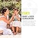 Raw Elements Baby & Kids SPF 30 Organic Sunscreen Tin, Non-Nano Zinc Oxide, Reef-Safe, Cruelty-Free, Gluten & Nut Free, W/Face and Body Mineral Sunscreen Tin, Water Resistant, Plastic Free, 3 oz