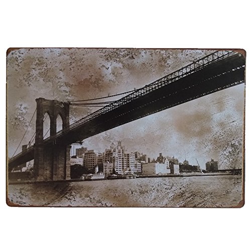 MARQUISE & LOREAN New York Nueva Decoracion Casa Placa Decorativa Par