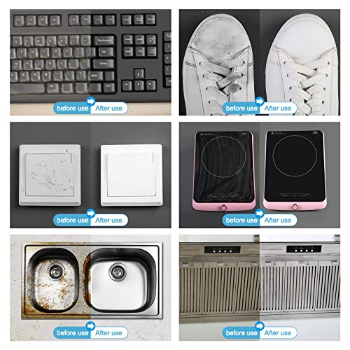 Glocalcul Magic Sponge Eraser, 50 Pack Melamine Cleaning Sponges, Household Foam Pads In Bulk, Multi-Functional Sponges Sheets For Dish, Furniture, Bathtub, Kitchen, Bathroom, Floor #TOP4