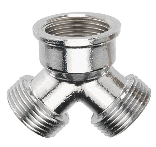 Preisvergleich Produktbild Cornat chrom Verteilerstück 1xIG,2x3 / 4" AG, TEC386254