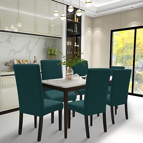 XINEAGE 2 Packs Newest Pattern Dining Chair Slipcover Parsons Chair Furniture Protector Stretch Chair Covers for Dining Room Restaurant - Image 2