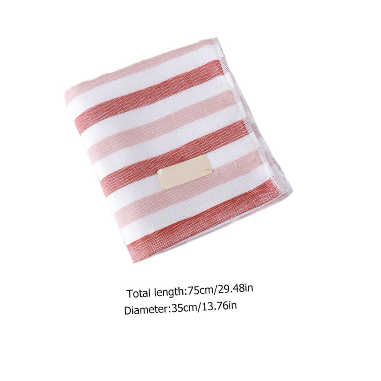NOLITOY 1Pc Soft Absorbent Pure Cotton Facial Towel Dual Gauze Design Quick Drying Bathroom Towel Lightweight Washable Striped for Daily Use