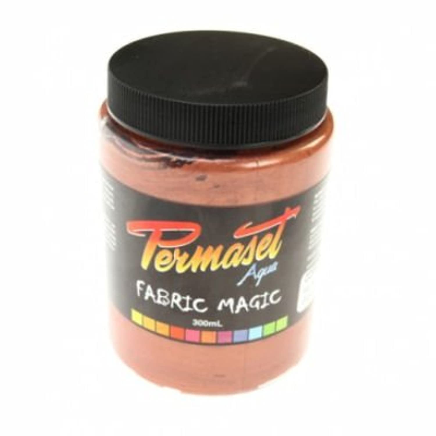 Permaset Aqua Fabric Standard Cover Screenprinting Inks - Copper - 300 mL